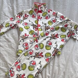 Festive Reindeer and Santa Pajama Set